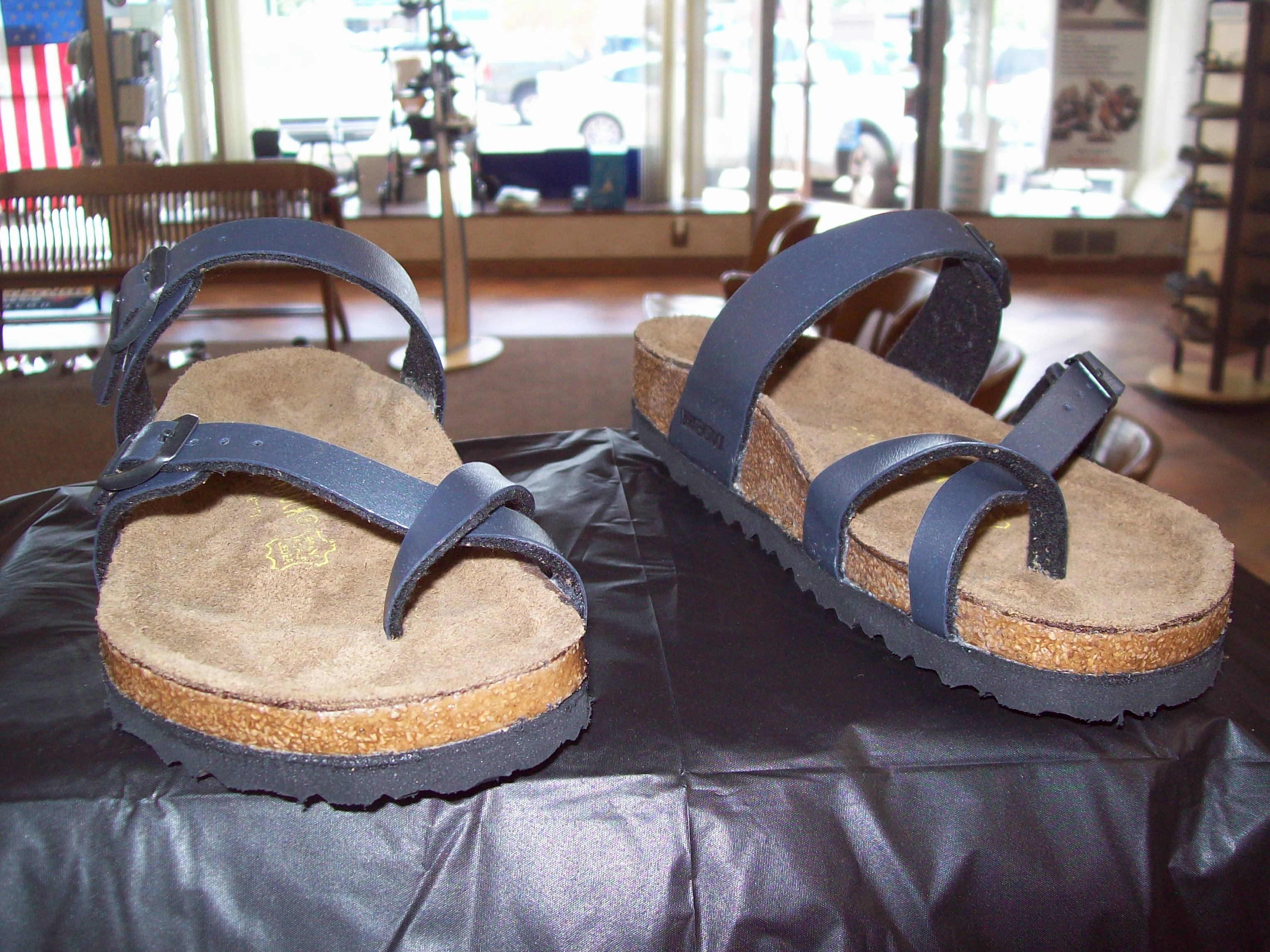 custom orthotic birkenstock sandals